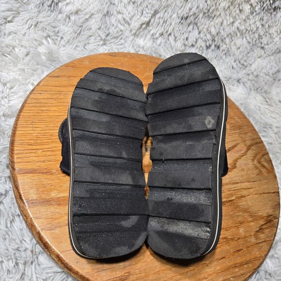Vintage Polo Sport Ralph Lauren Men Sz 6B Women 8.5B Nauset Black Slide Sandals - Picture 6 of 8